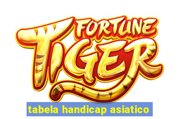 tabela handicap asiatico